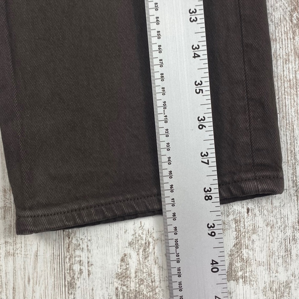 Abercrombie & Fitch 90s Straight Ultra High Rise Jeans Women's 27/4S Brown Denim - Picture 8 of 12